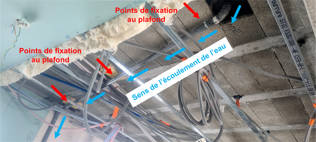 2026.01.12 - Tuyau d'écoulement de la douche de l'étage