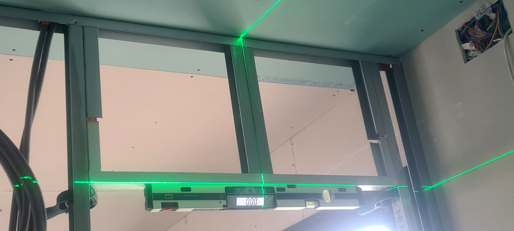 2026.03.14 - Préparation de l'imposte au dessus de la future porte du cellier