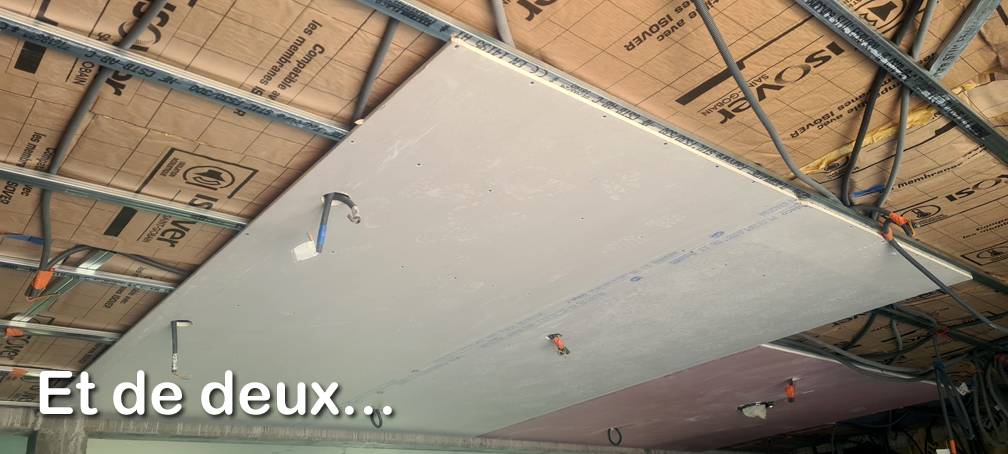 2026.04.25 - Du placo (blanc) au plafond du salon/salle à manger (3)