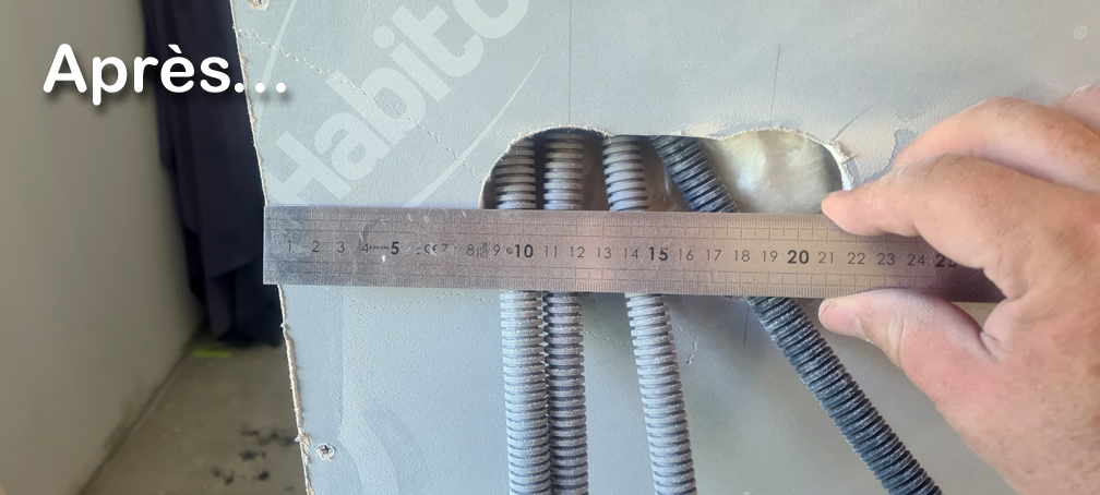 2026.05.19 - Oubli bête : il aurait fallu 8 cm minimum, à cet endroit, et je n'en ai mis que 3,5...