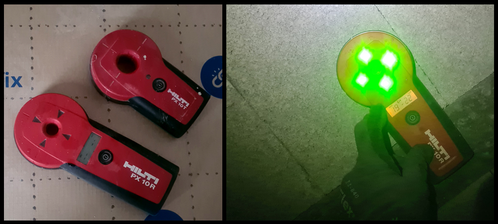 Le transpointeur HILTI PX10 de Lionel